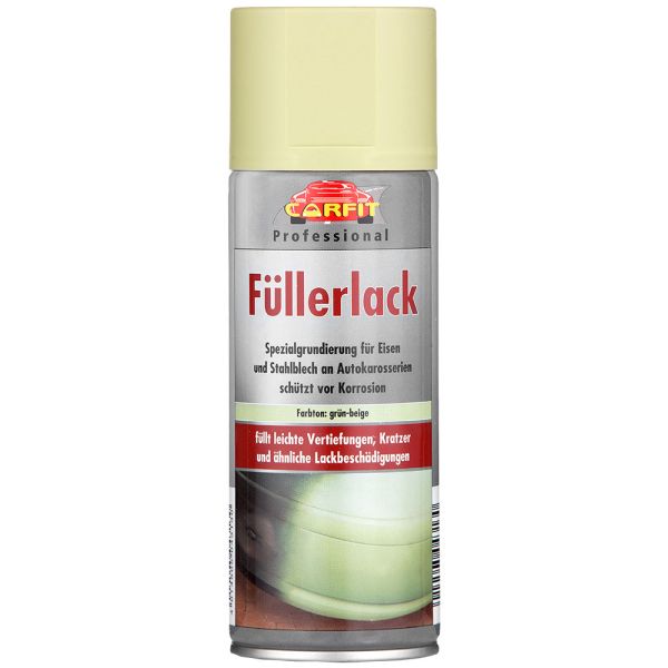 Carfit Füllerlack-Spray - Grün-Beige