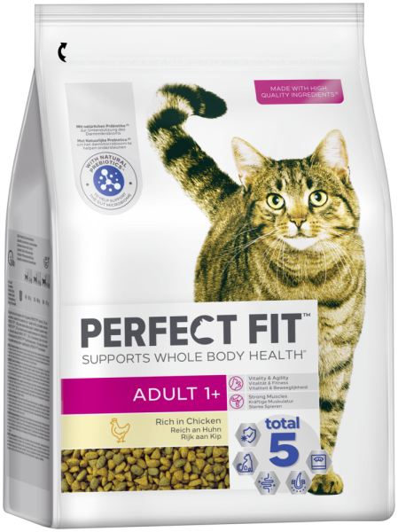 PERFECT FIT Katze Beutel Adult 1+ mit Huhn 2,8kg