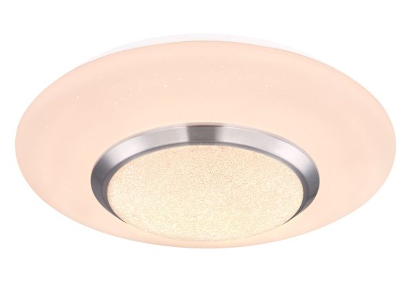 Globo Lighting - CANDIDA - Deckenleuchte Metall weiß, RGBW LED