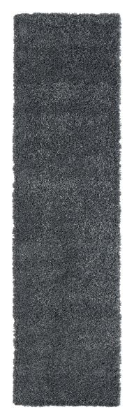 Teppich Elodie, 80cm x 300cm, Farbe Dunkelgrau, rechteckig, Florhöhe 37mm