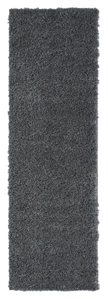 Teppich Elodie, 80cm x 250cm, Farbe Grau, rechteckig, Florhöhe 37mm