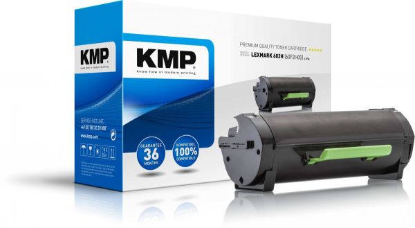 KMP L-T54 Tonerkartusche ersetzt Lexmark 602H (60F2H00)