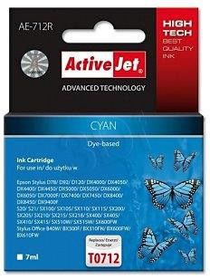TIN ACTIVEJET AE-712R Refill für Epson T0712 cyan