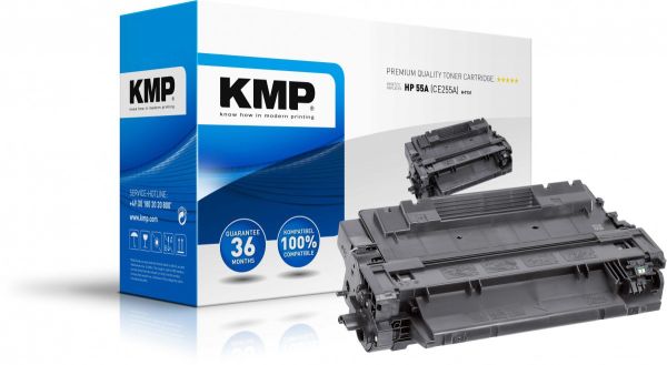 KMP H-T131 Tonerkartusche ersetzt HP 55A (CE255A)