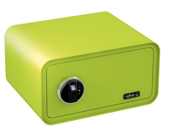 BASI mySafe 430 FP mit Fingerabdruckscanner, Apfelgrün