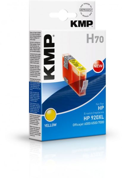 KMP H70 Tintenpatrone ersetzt HP 920XL (CD974AE)