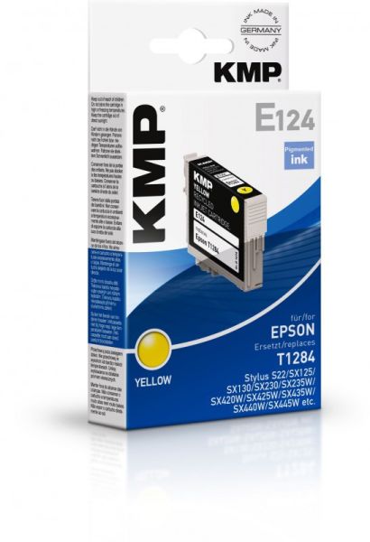 KMP E124 Tintenpatrone ersetzt Epson T1284 (C13T12844011)