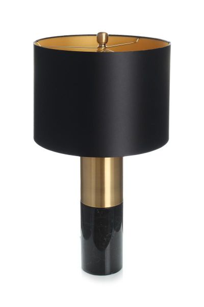 Kayoom Tischlampe Orbit 110 Schwarz / Bronze / Schwarz