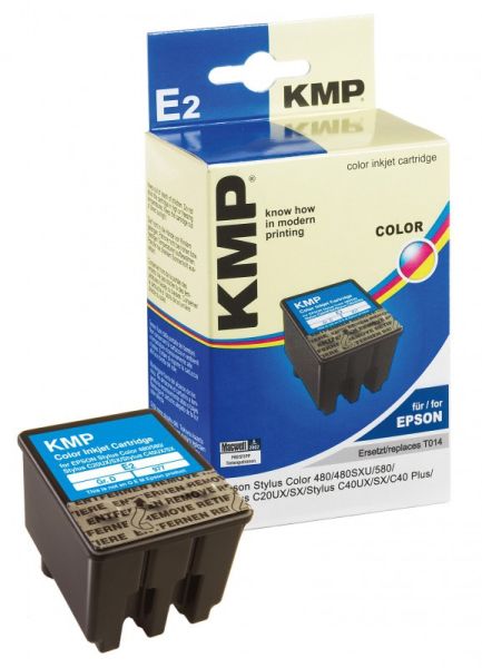 KMP E2 Tintenpatrone ersetzt Epson T014 (C13T01440110)