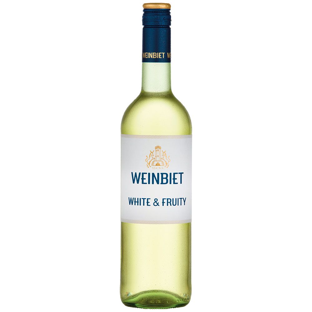 WEINBIET White & Fruity Weißweincuvée trocken, 2020 0,75 l Weinbiet Norma24 DE
