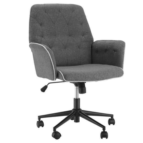 Bürostuhl mit Wippfunktion Drehstuhl Home-Office-Stuhl höhenverstellbarer Schreibtischstuhl ergonomi