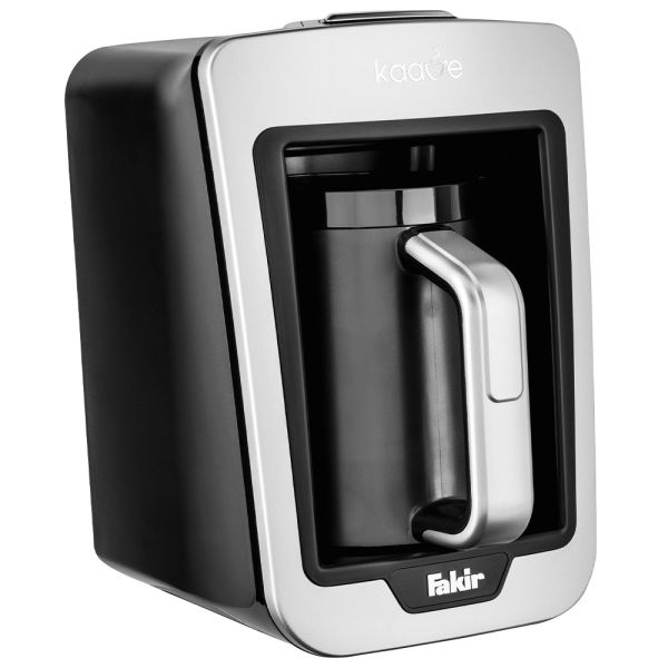 Fakir Mokka-Kaffeemaschine Kaave mit LUMINASENSE-Technologie und Easy One-Touch-Steuerung, silber - 735 Watt