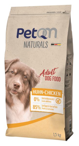 PetQM Naturals Dog Adult 1,5 kg