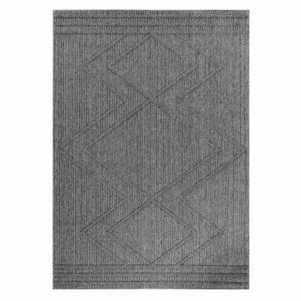 Ayyildiz Teppich, PATARA 4954, GREY, 80 x 150 cm