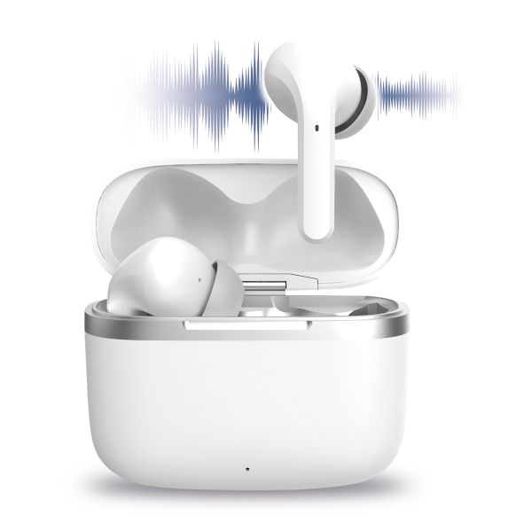 Fontastic TWS In-Ear Kopfhörer Aktive Geräuschunterdrückung Shagi Weiß