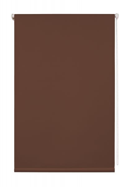 Lichtblick Thermo-Rollo Klemmfix, ohne Bohren, Verdunkelung - Braun, 100 cm x 150 cm (B x L)