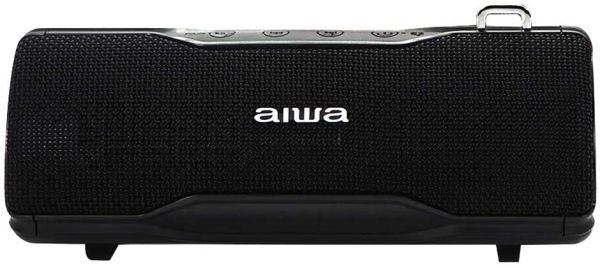 Aiwa BST-500BK schwarz Bluetooth Lautsprecher Boombox TWS, IP67, 12W, Hyperbass, Freisprechfunktion