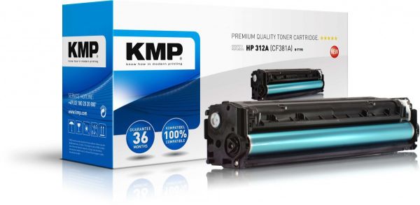 KMP H-T190 Tonerkartusche ersetzt HP 312A (CF381A)
