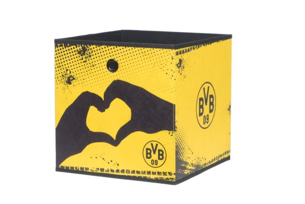 Finori BVB-Faltbox mit Emblem und Herz 