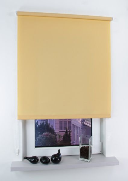 Bella Casa Seitenzugrollo Easy, apricot, 180 x 122 cm