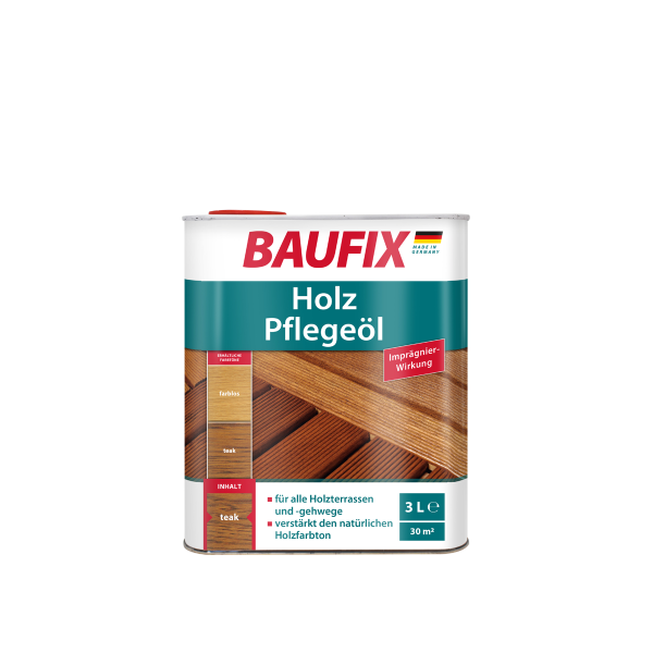 BAUFIX Holz-Pflegeöl teak