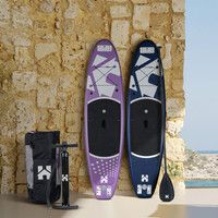 HOME DELUXE Stand up Paddle Board MOANA Blau M - 320 x 81 cm