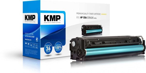 KMP H-T116 Tonerkartusche ersetzt HP 125A (CB542A)