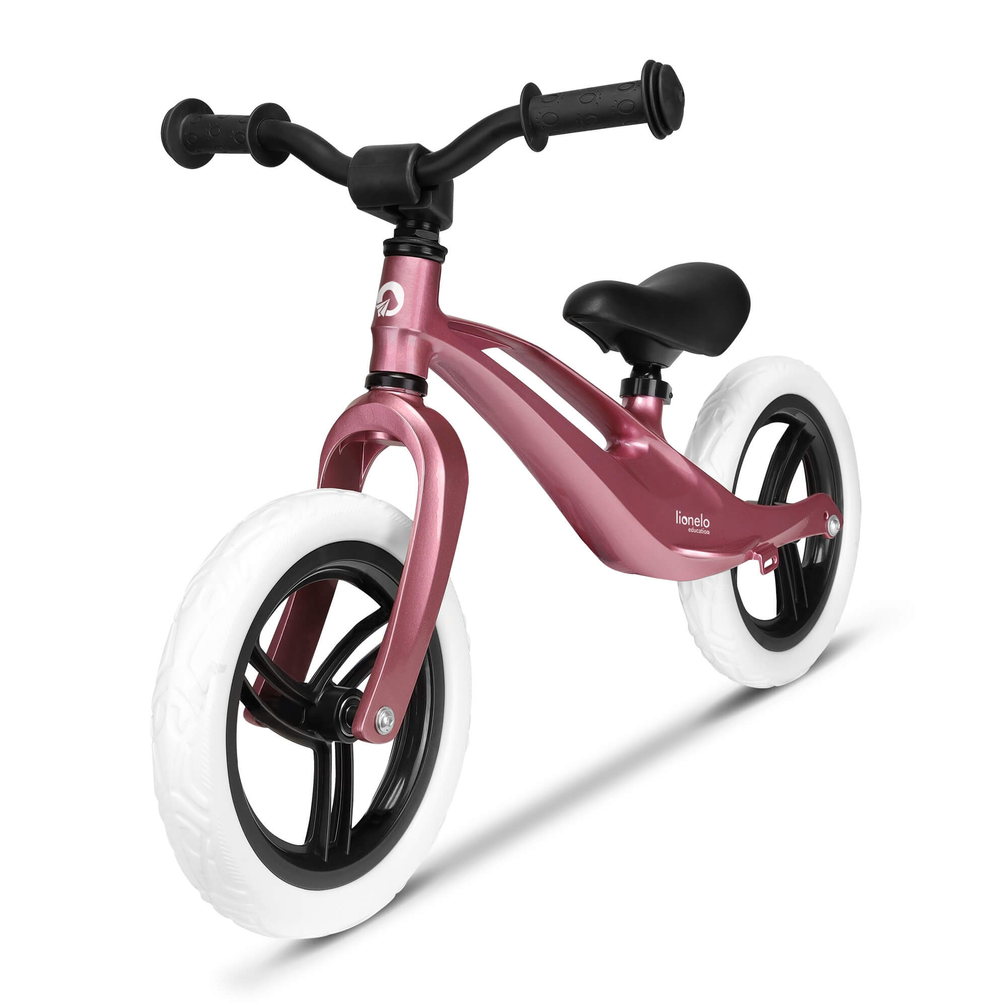 Kinderfahrrad Lionelo Kinder-Laufrad Rosa Pink für Mädchen bis 27 kg super 