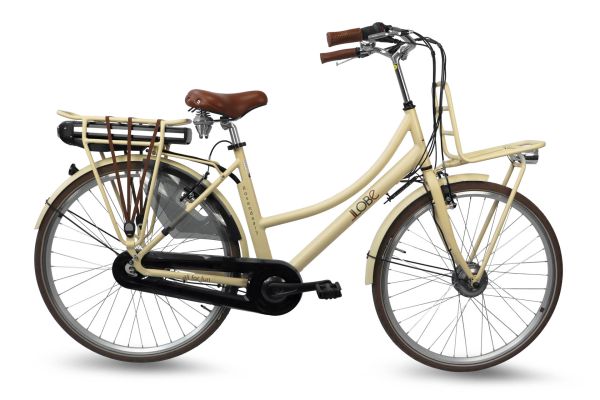 LLobe City-E-Bike 28" Rosendaal 3 Lady beige 36V / 15,6Ah