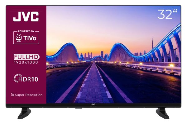 JVC LT-32VF5356 32 Zoll Fernseher / TiVo Smart TV (Full HD, HDR, Triple Tuner) 6 Monate HD+ inkl.