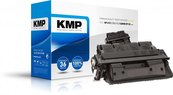 KMP H-T52 Tonerkartusche ersetzt HP 61X (C8061X)