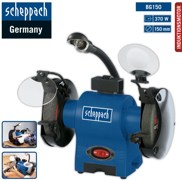 Scheppach Schleifmaschine BG150 0.375 kW 230V/50Hz