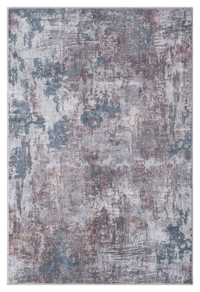 Teppich Olivia, 120cm x 180cm, Farbe grau/blau/braun Mix, rechteckig