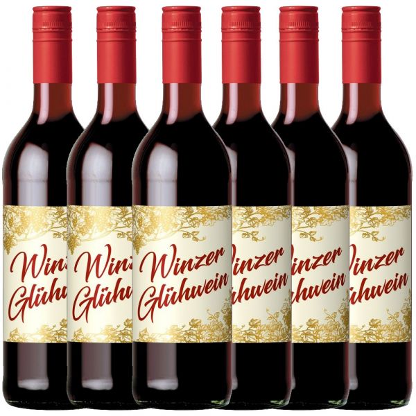 Gerstacker Meistersinger Winzer Glühwein rot 0,745l - 6er Karton
