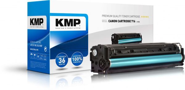 KMP C-T23 Tonerkartusche ersetzt Canon 716BK (1980B002)
