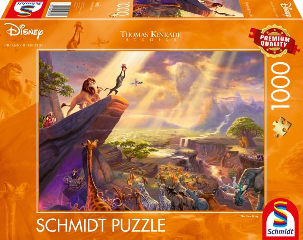 Schmidt 1000-Teile-Puzzle - König der Löwen