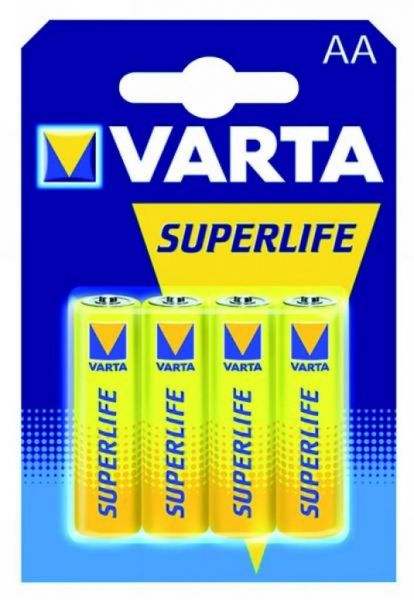 Varta Superlife 4er Mignon Batterie AA