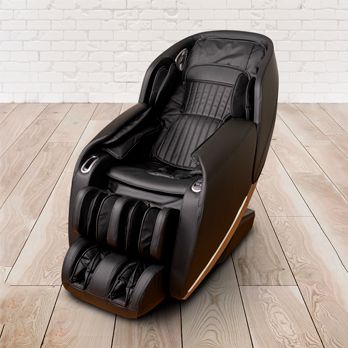 PureHaven Massage-Sessel 180x77x55 cm Knet- & Klopfmassage Heizfunktion Bluetooth USB Sprachsteuerun
