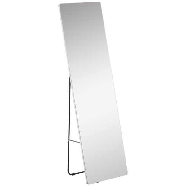 HOMCOM Standspiegel, Ganzkörperspiegel mit Ständer, 45 x 160 cm Wandspiegel