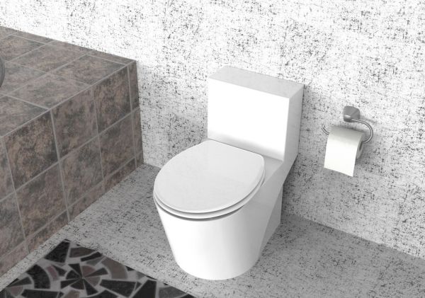 Duschwell Duroplast WC-Sitz - Weiß Eco