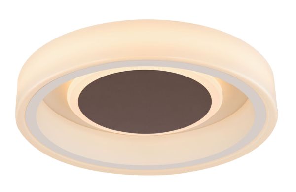 Globo Lighting - GOFFI - Deckenleuchte Metall weiß, LED