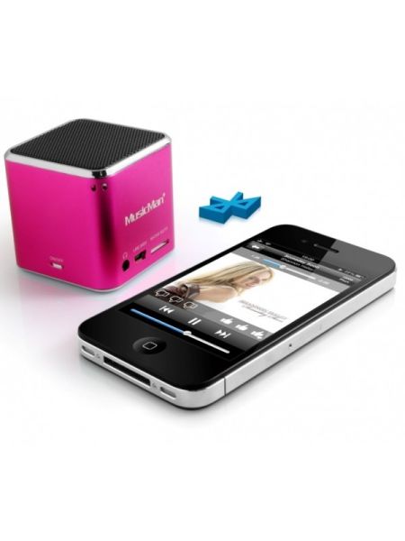 Mini Musicman Wireless Soundstation BT-X2 Pink
