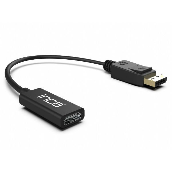 Displayport zu HDMI Adapter 20cm Displayport-Stecker, HDMI-Buchse schwarz