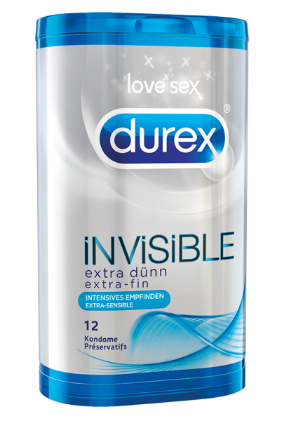 Durex Kondome Invisible 12er
