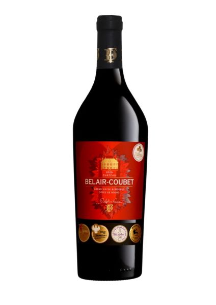 Château Belair-Coubet Grand Vin de Bordeaux Côtes du Bourg Red Label 2020