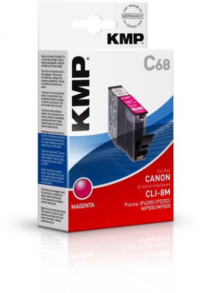 KMP C68 Tintenpatrone ersetzt Canon CLI8M (0622B001)