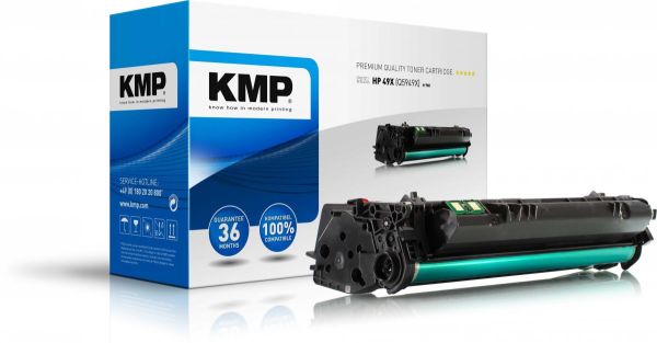 KMP H-T80 Tonerkartusche ersetzt HP 49X (Q5949X)