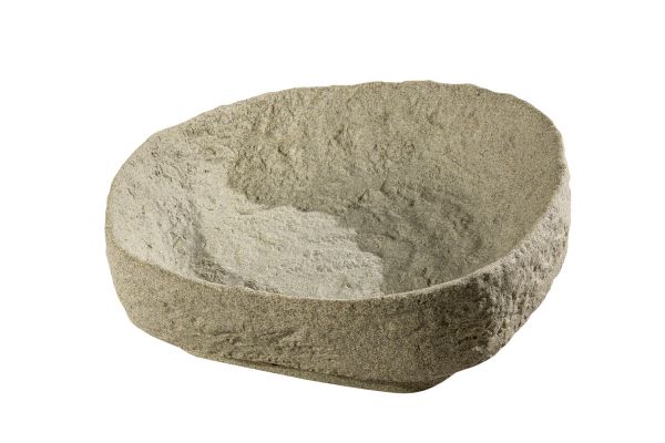GreenLife Pflanzschale für den Dekor-Regenspeicher "Hinkelstein", sand