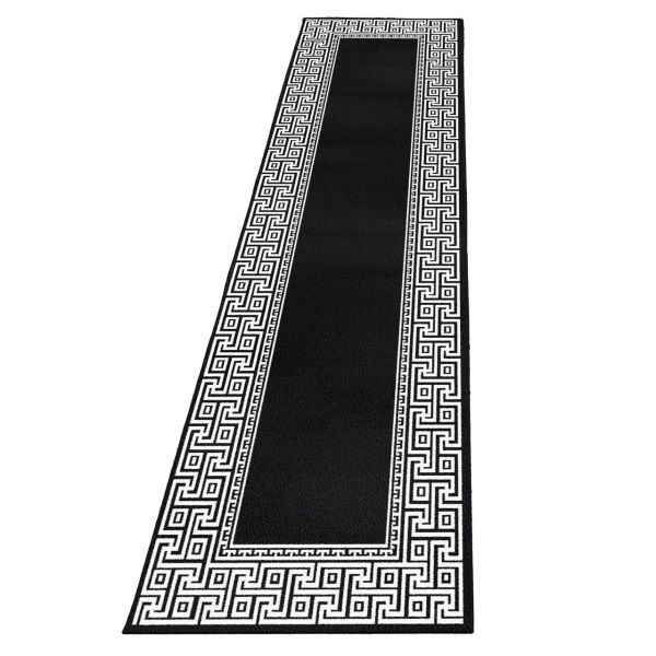 Ayyildiz Teppich, PARMA 9340, BLACK, 80 x 300 cm