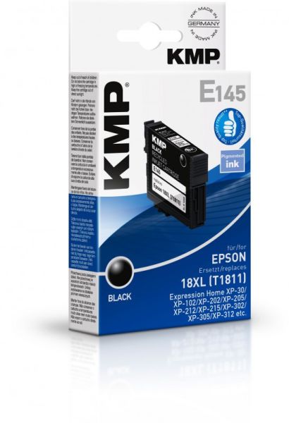 KMP E145 Tintenpatrone ersetzt Epson 18XL (C13T18114010)